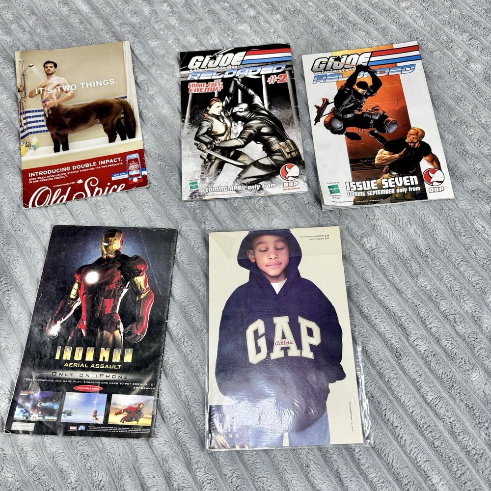 Comic book‎ lot of 5 Marvel  GI JOEAQUAMAN - Picture 2 of 8